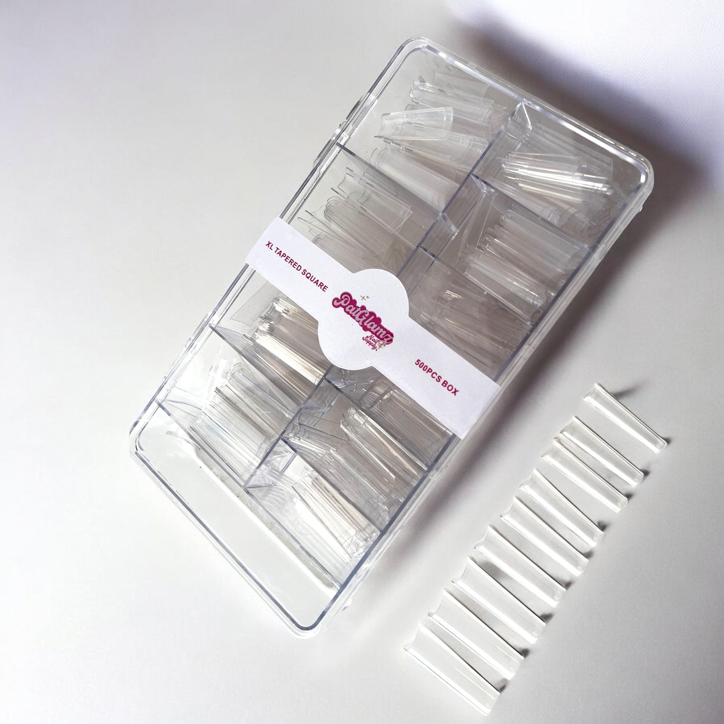 2XL TAPERED SQUARE NAIL TIPS