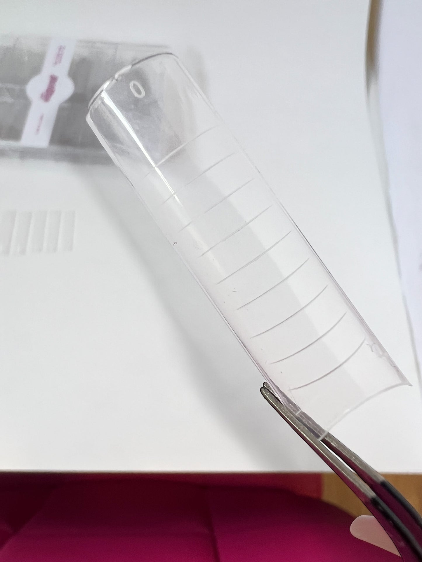 XL TAPPERD SQUARE TIPS EZE LINE NAIL TIPS
