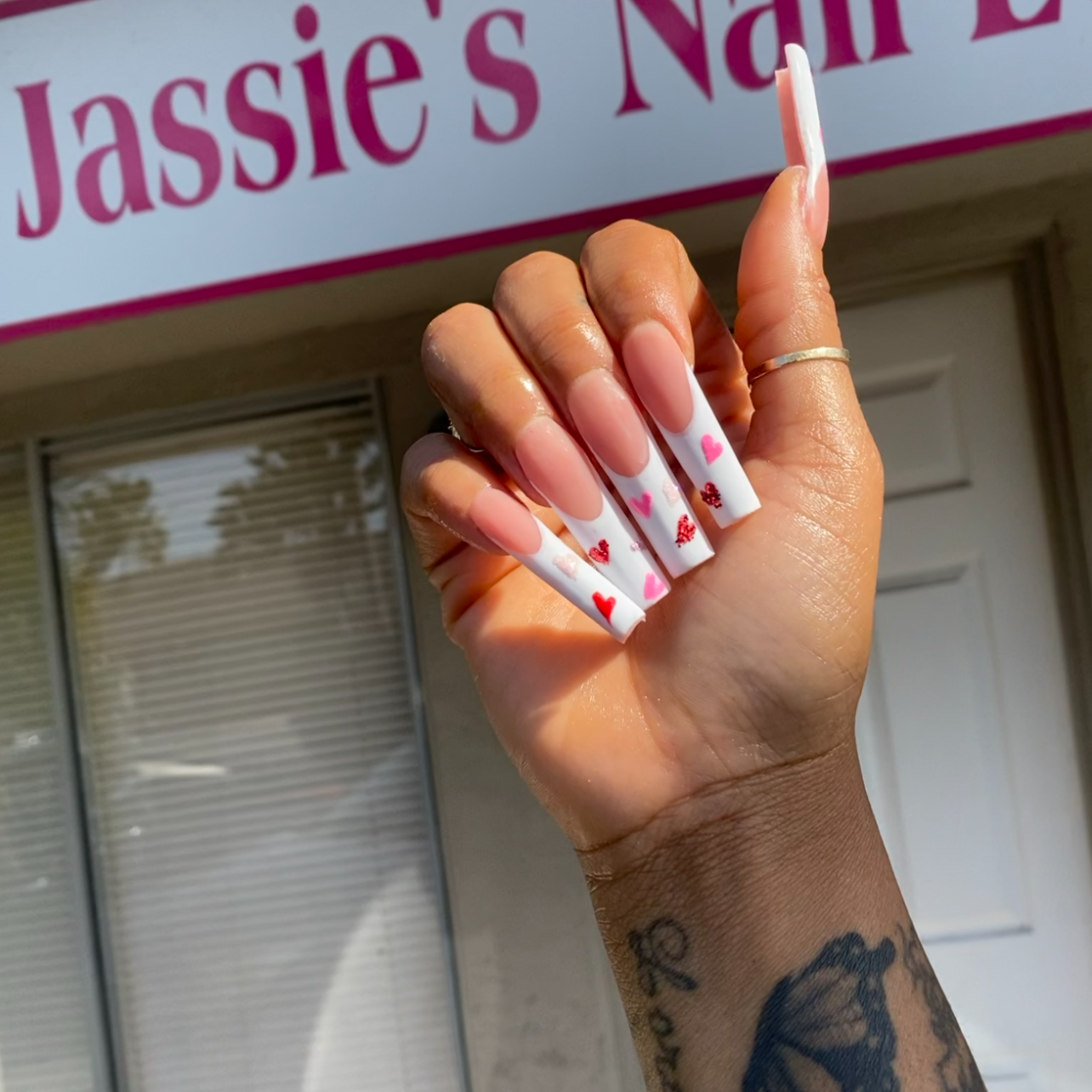 French Tip White Gel Polish