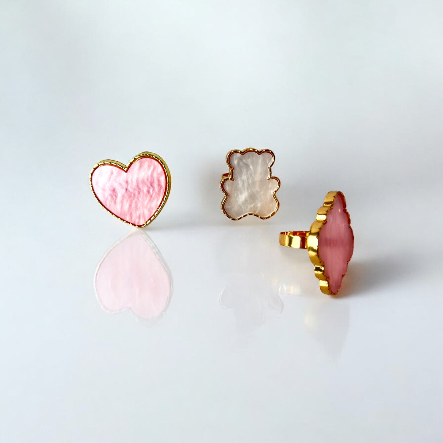PAINT PALLET RING MULTICOLORED
