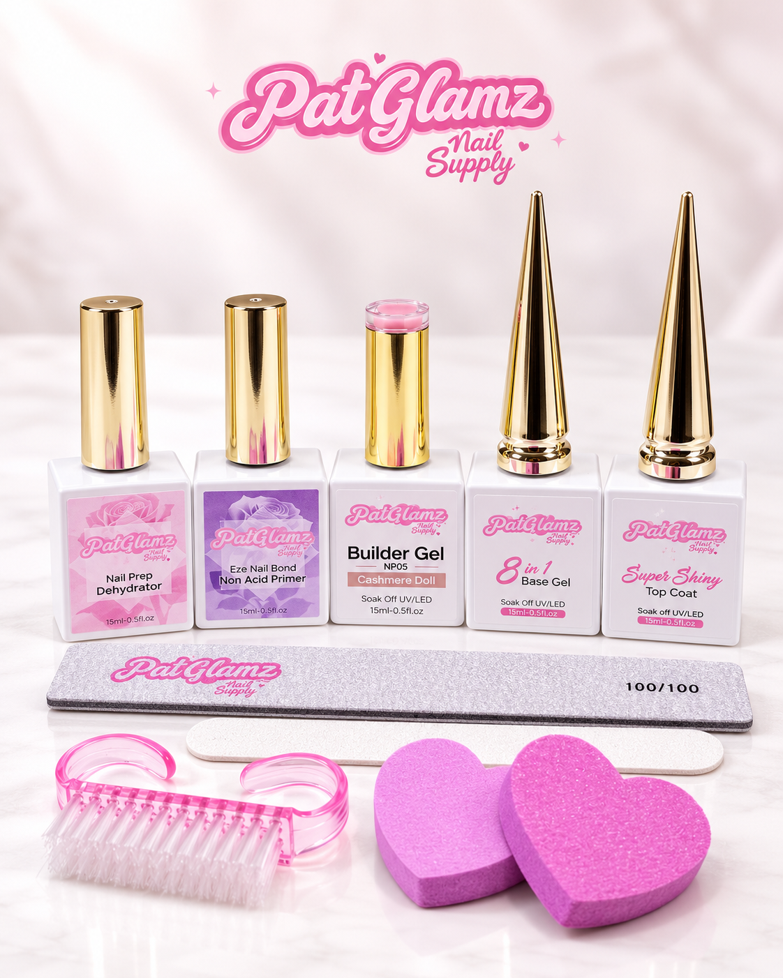 Pat Glamz EZE Natural Nail Kit