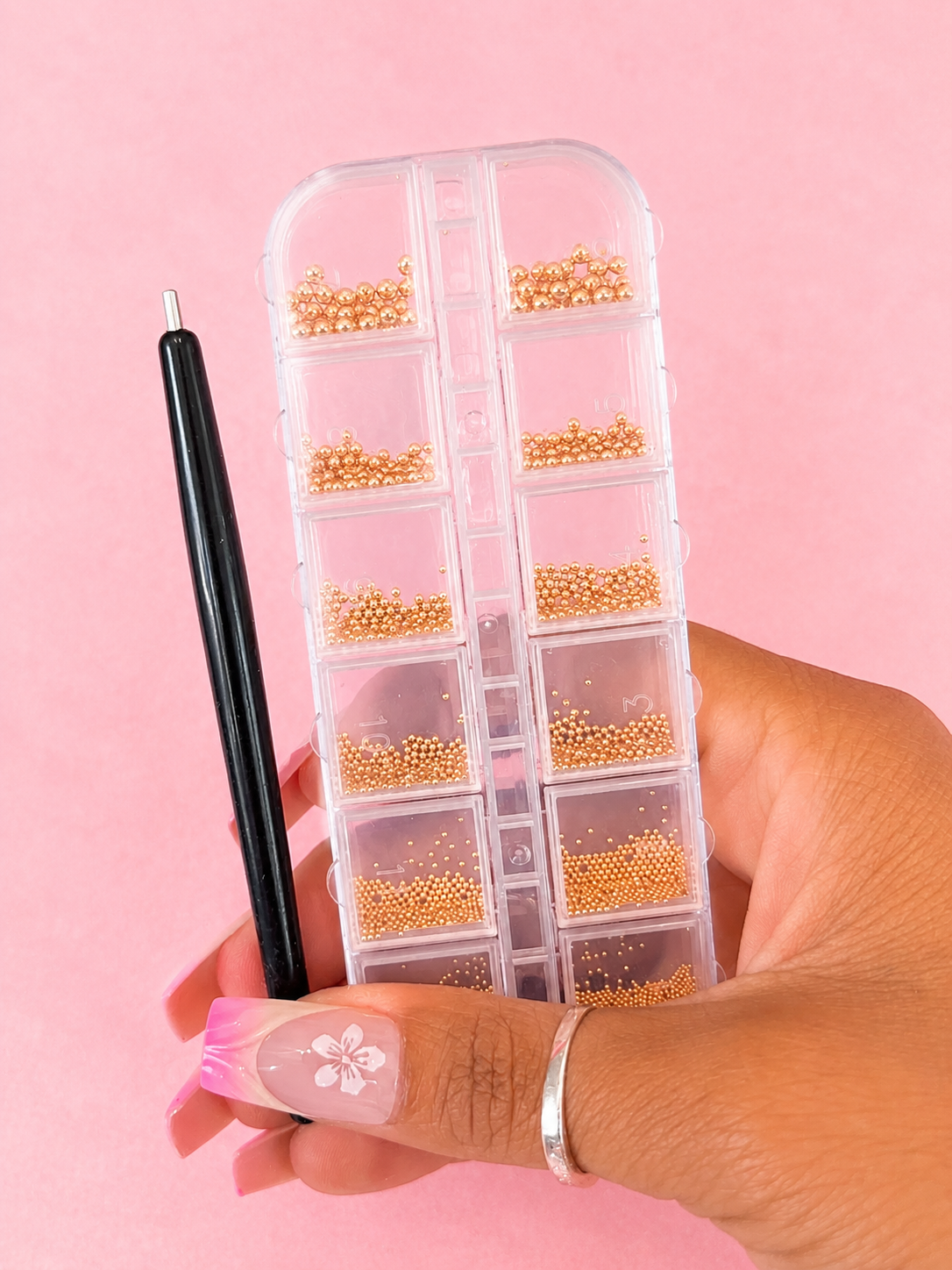 Magnet Pen & Nail Art Bead Set