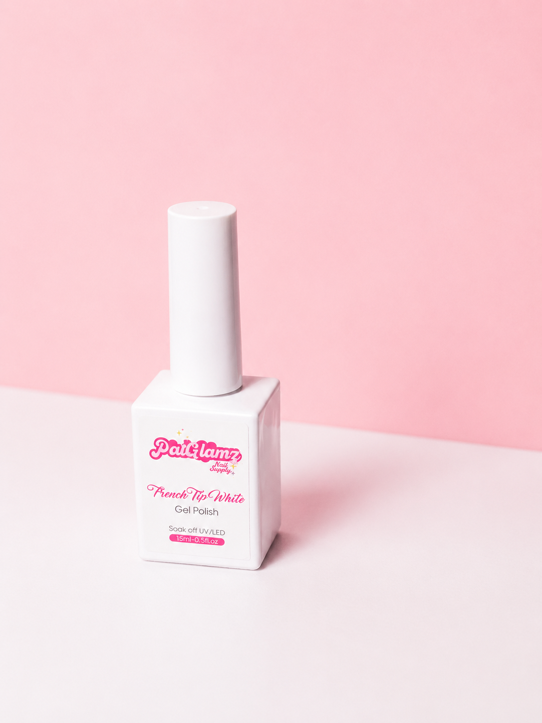French Tip White Gel Polish