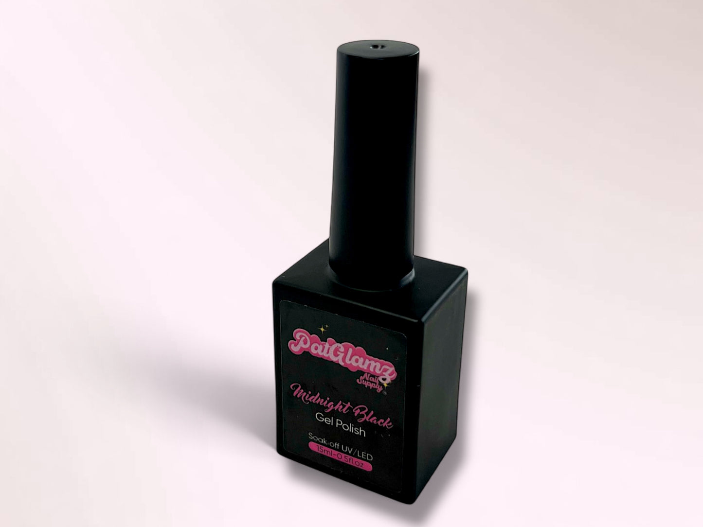 MIDNIGHT BLACK GEL POLISH