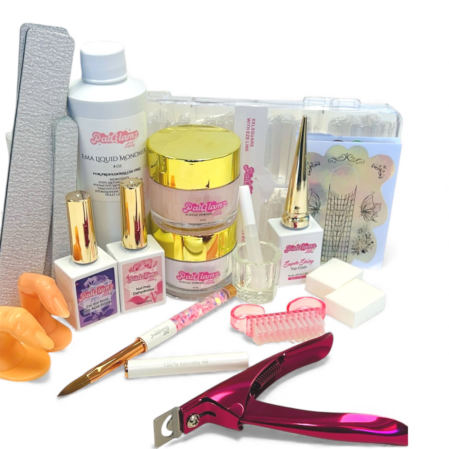 Pat Glamz Nail Beginner Kit (All-In-One Starter Set)